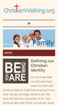 Mobile Screenshot of christianwalking.org